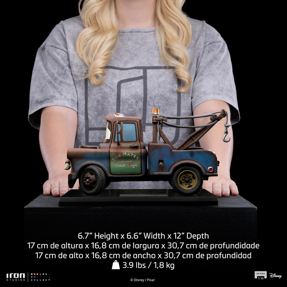 Digital Pre-Order - Statue Tow Mater - Cars - Art Scale 1/10 - Iron Studios
