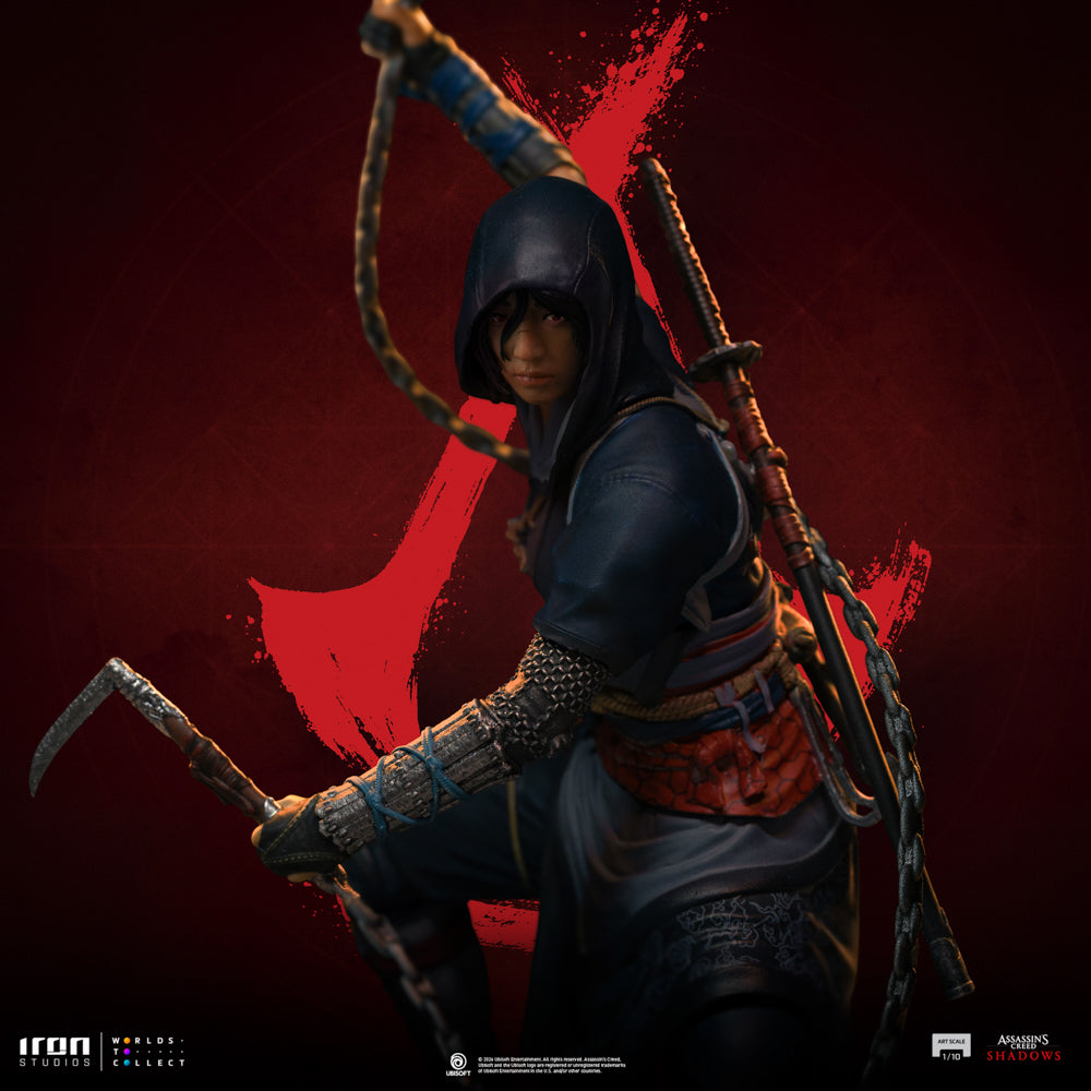 Digital Pre-Order - Statue Naoe - Assassin's Creed Shadows - Art Scale 1/10 - Iron Studios