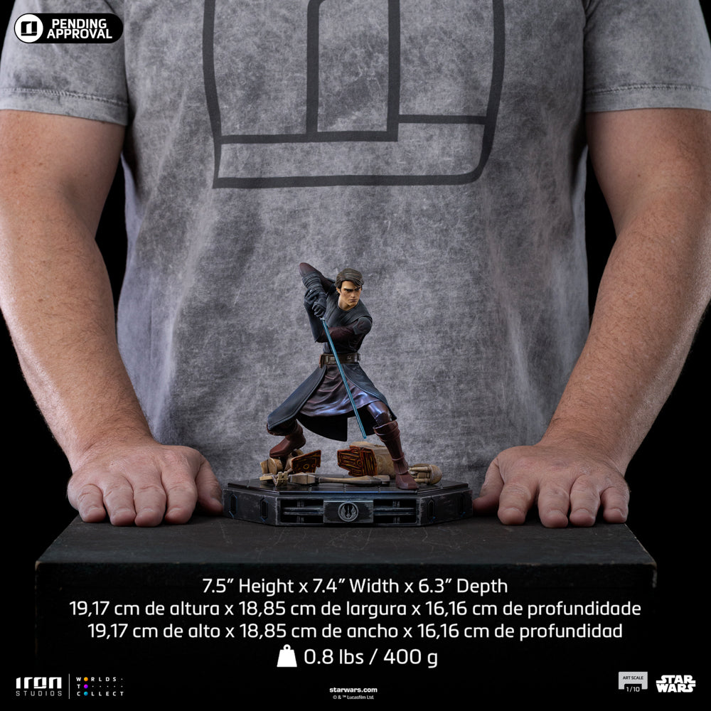 Statue Anakin Skywalker - Star Wars: Clone Wars - Art Scale 1/10 - Iron Studios