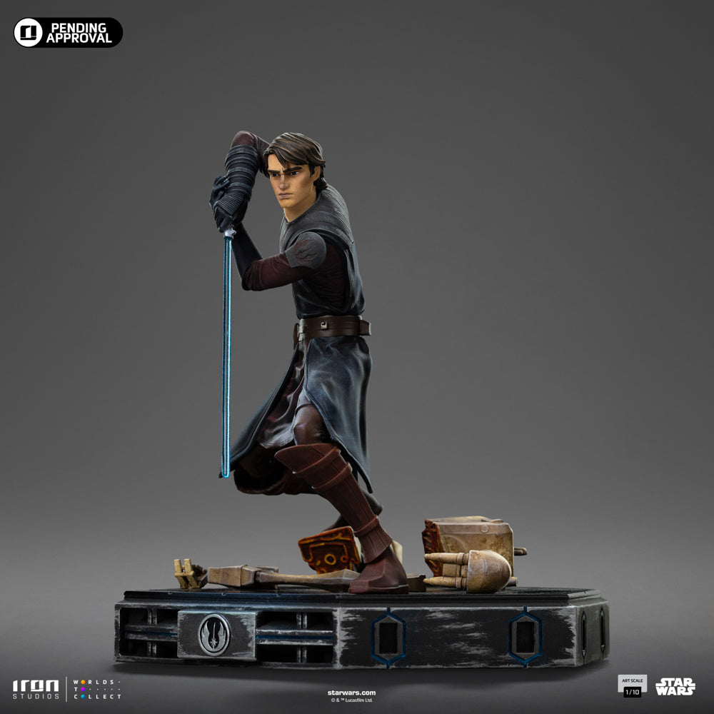 Statue Anakin Skywalker - Star Wars: Clone Wars - Art Scale 1/10 - Iron Studios