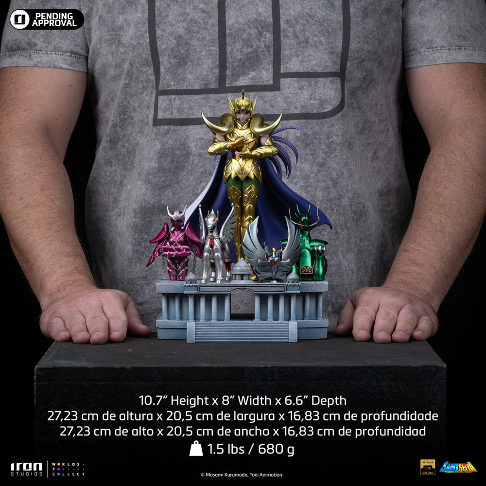 Digital Pre-Order - Statue Aries Mu - Saint Seiya - Deluxe Art Scale 1/10 - Iron Studios