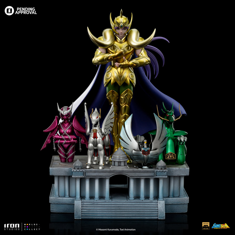 Digital Pre-Order - Statue Aries Mu - Saint Seiya - Deluxe Art Scale 1/10 - Iron Studios