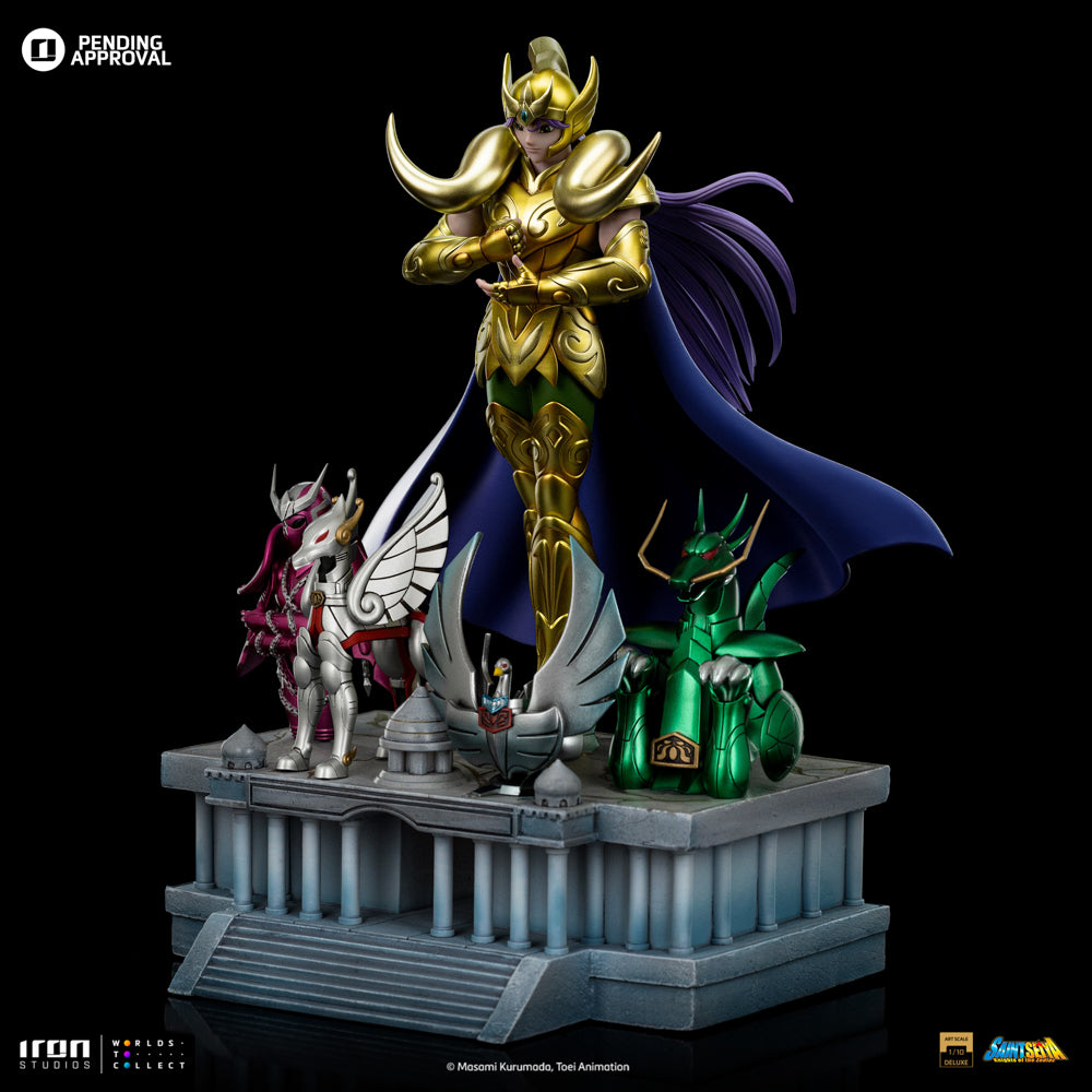 Digital Pre-Order - Statue Aries Mu - Saint Seiya - Deluxe Art Scale 1/10 - Iron Studios