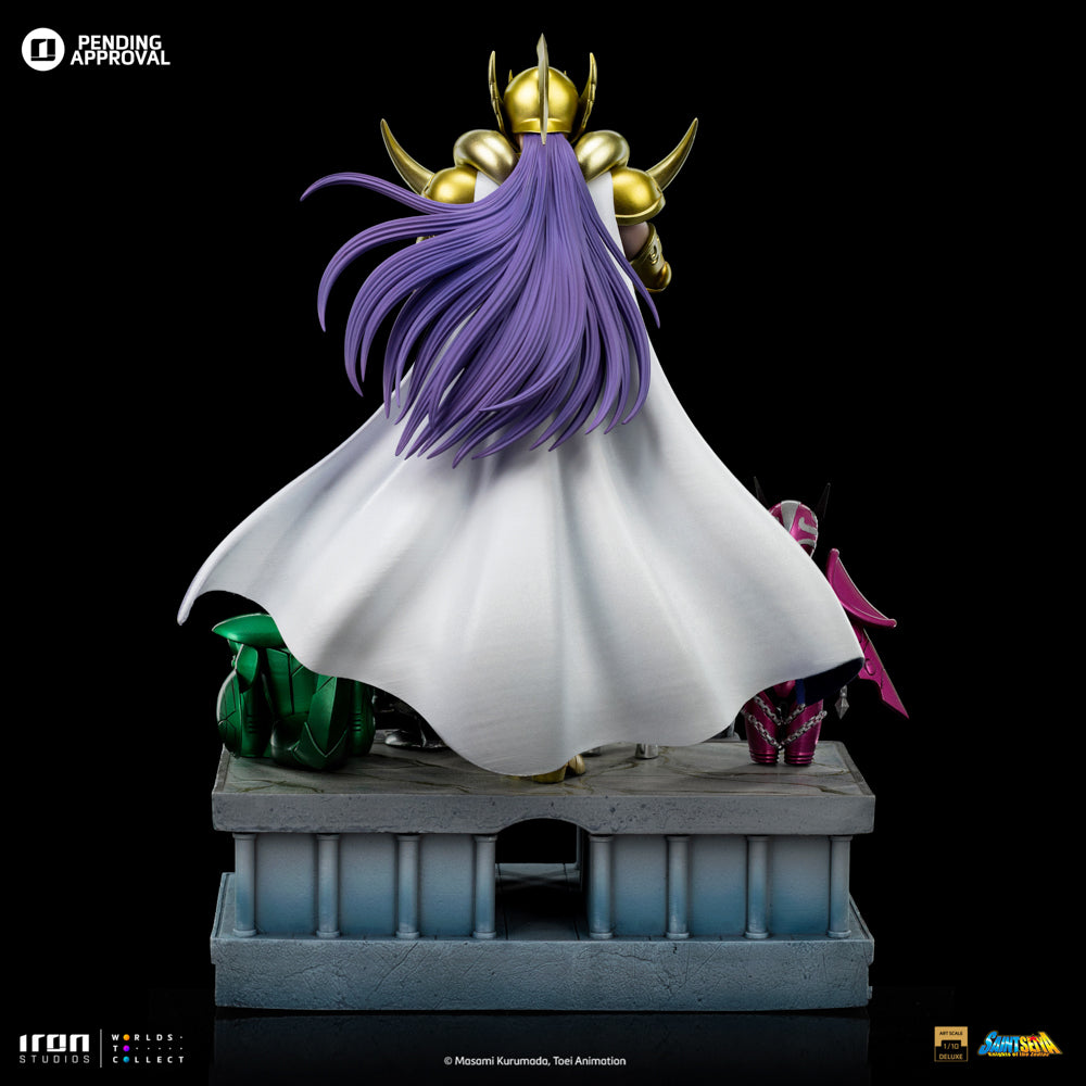Digital Pre-Order - Statue Aries Mu - Saint Seiya - Deluxe Art Scale 1/10 - Iron Studios