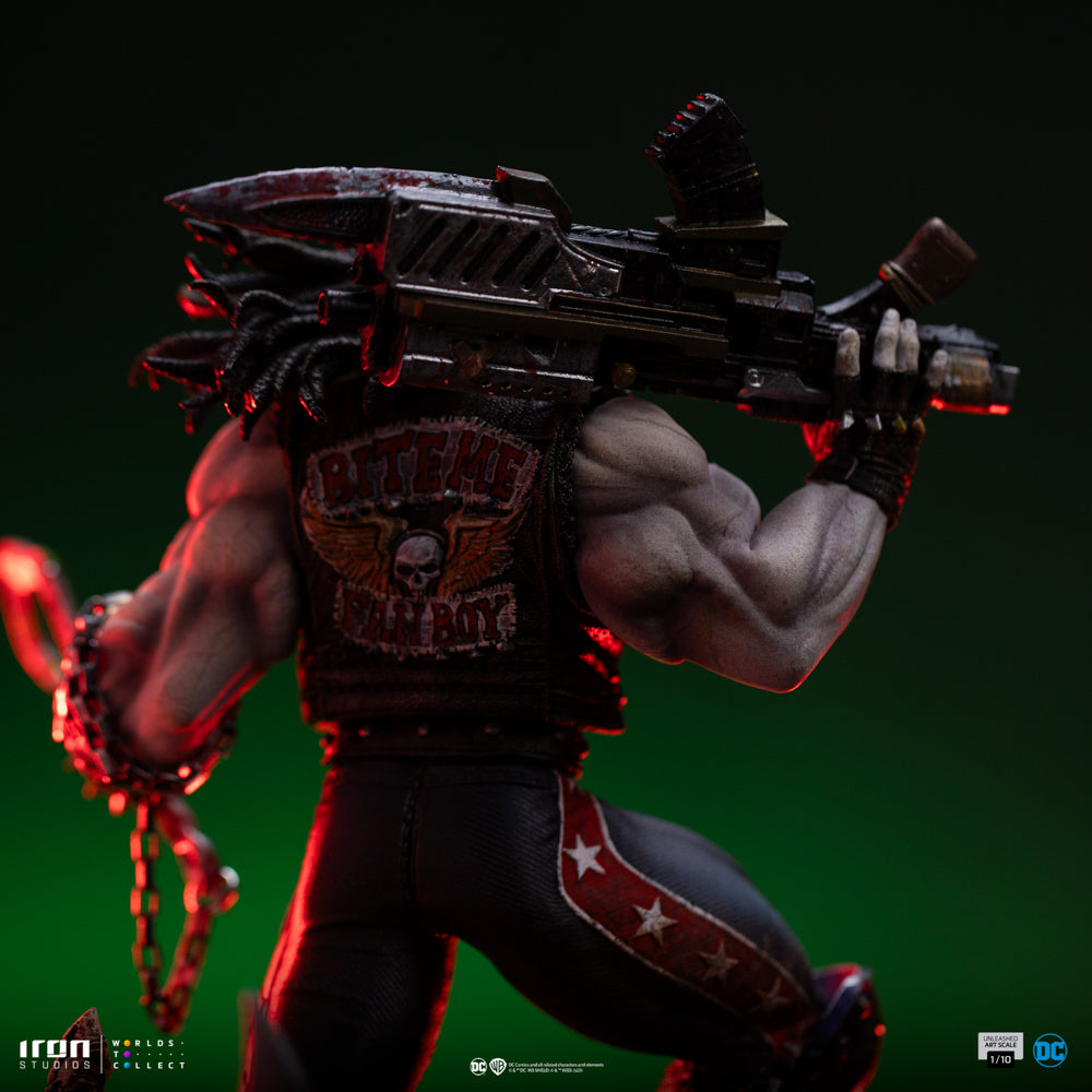 Digital Pre-Order - Statue Lobo Unleashed - DC Comics - Art Scale 1/10 - Iron Studios