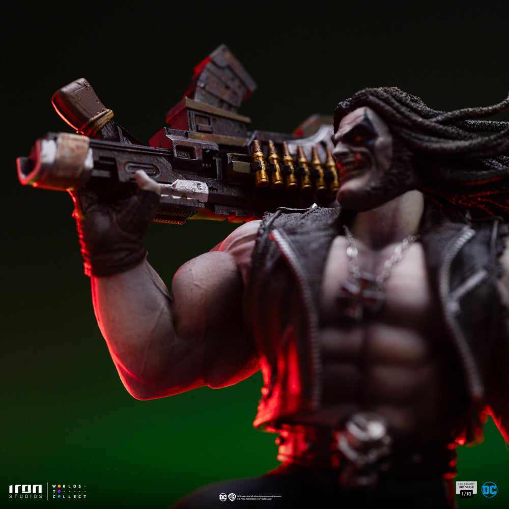 Digital Pre-Order - Statue Lobo Unleashed - DC Comics - Art Scale 1/10 - Iron Studios