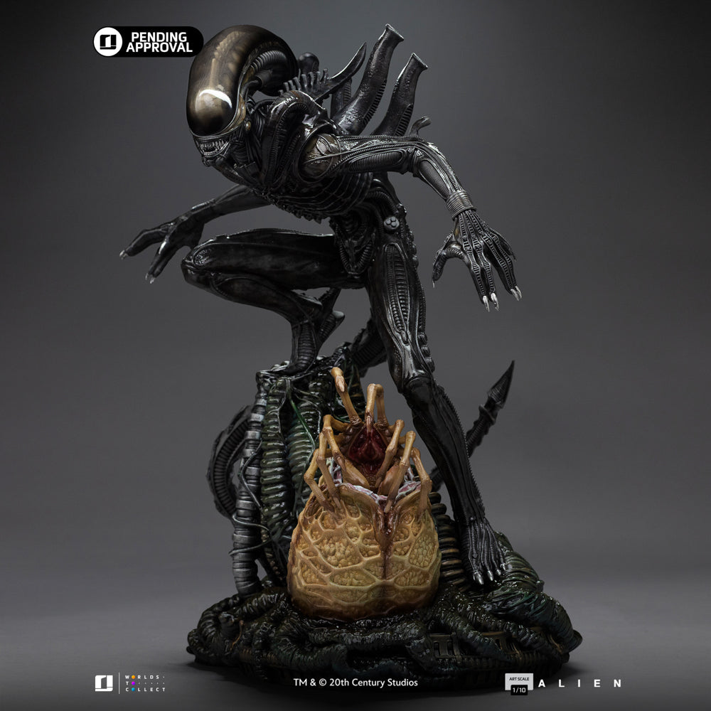 ALIEN BIG CHAP STATUE エイリアン Alien Big Chap 1:10 Art Scale Statue by Iron Studios