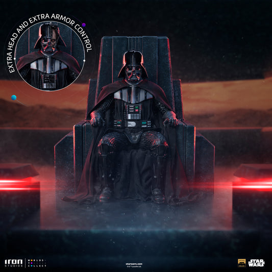 Digital Pre-Order - Statue Darth Vader on Throne - Star Wars - Art Scale 1/10 - Iron Studios
