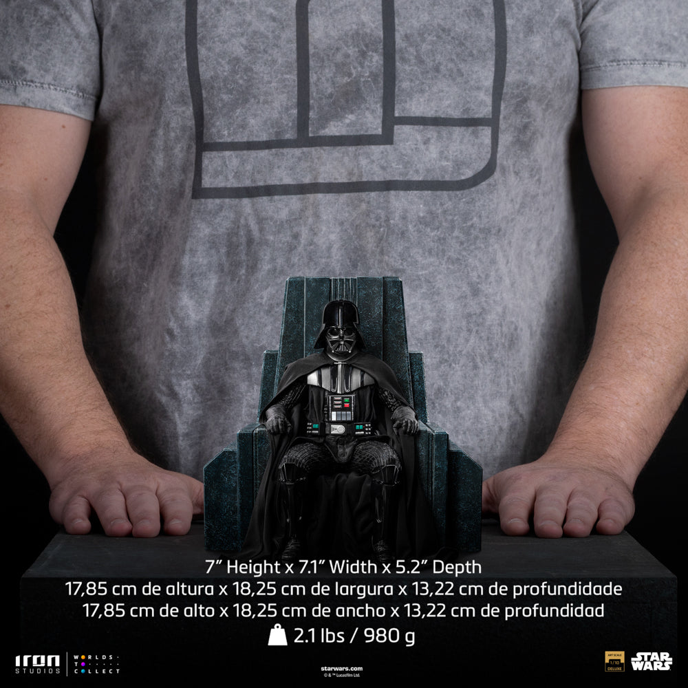Digital Pre-Order - Statue Darth Vader on Throne - Star Wars - Art Scale 1/10 - Iron Studios