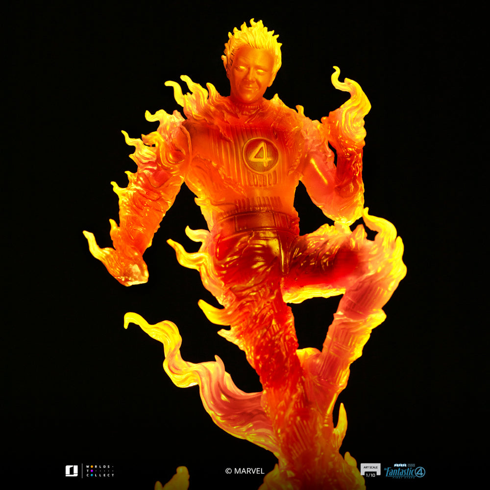 Digital Pre-Order - Statue Human Torch - The Fantastic Four: First Steps - Art Scale 1/10 - Iron Studios