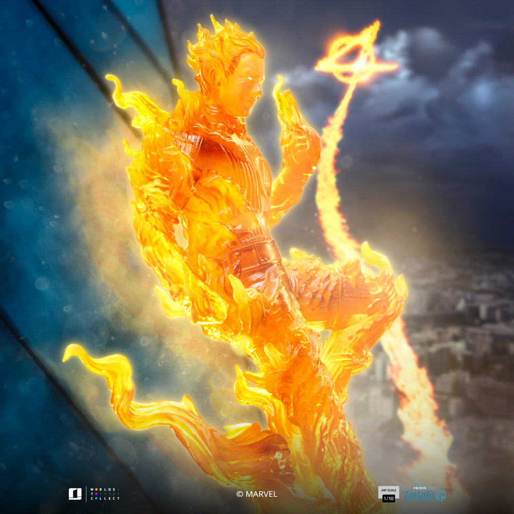 Digital Pre-Order - Statue Human Torch - The Fantastic Four: First Steps - Art Scale 1/10 - Iron Studios