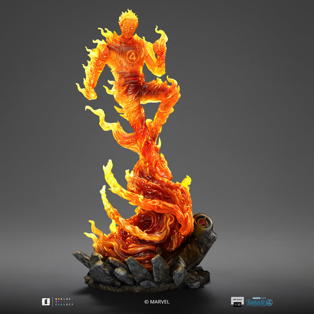 Digital Pre-Order - Statue Human Torch - The Fantastic Four: First Steps - Art Scale 1/10 - Iron Studios