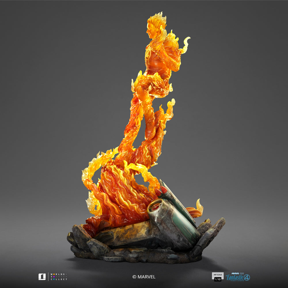 Digital Pre-Order - Statue Human Torch - The Fantastic Four: First Steps - Art Scale 1/10 - Iron Studios