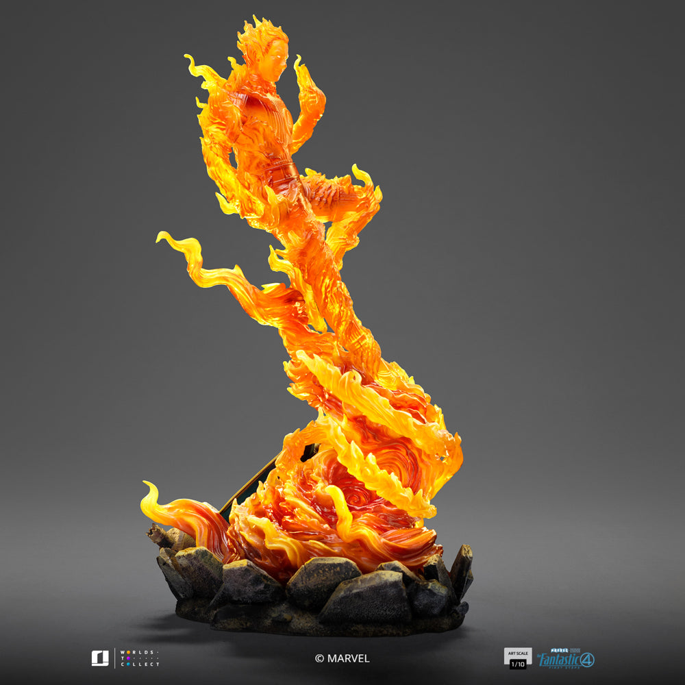 Digital Pre-Order - Statue Human Torch - The Fantastic Four: First Steps - Art Scale 1/10 - Iron Studios