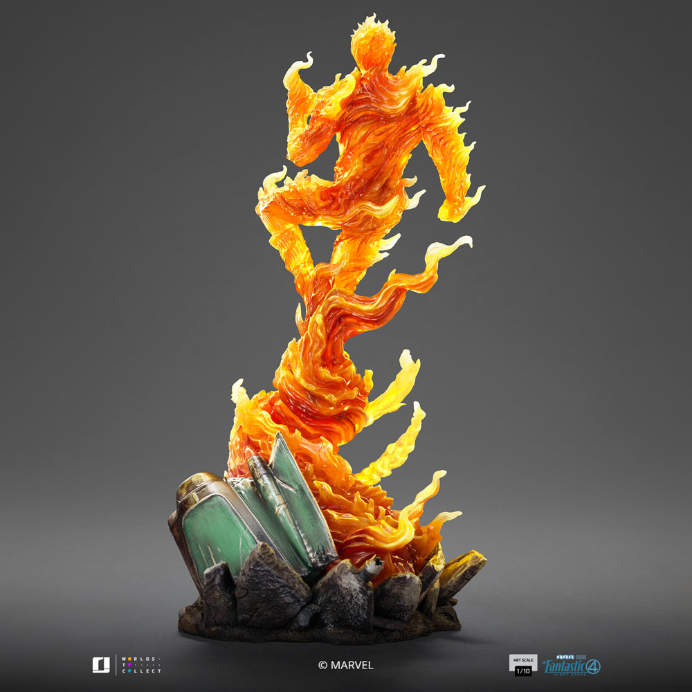 Digital Pre-Order - Statue Human Torch - The Fantastic Four: First Steps - Art Scale 1/10 - Iron Studios