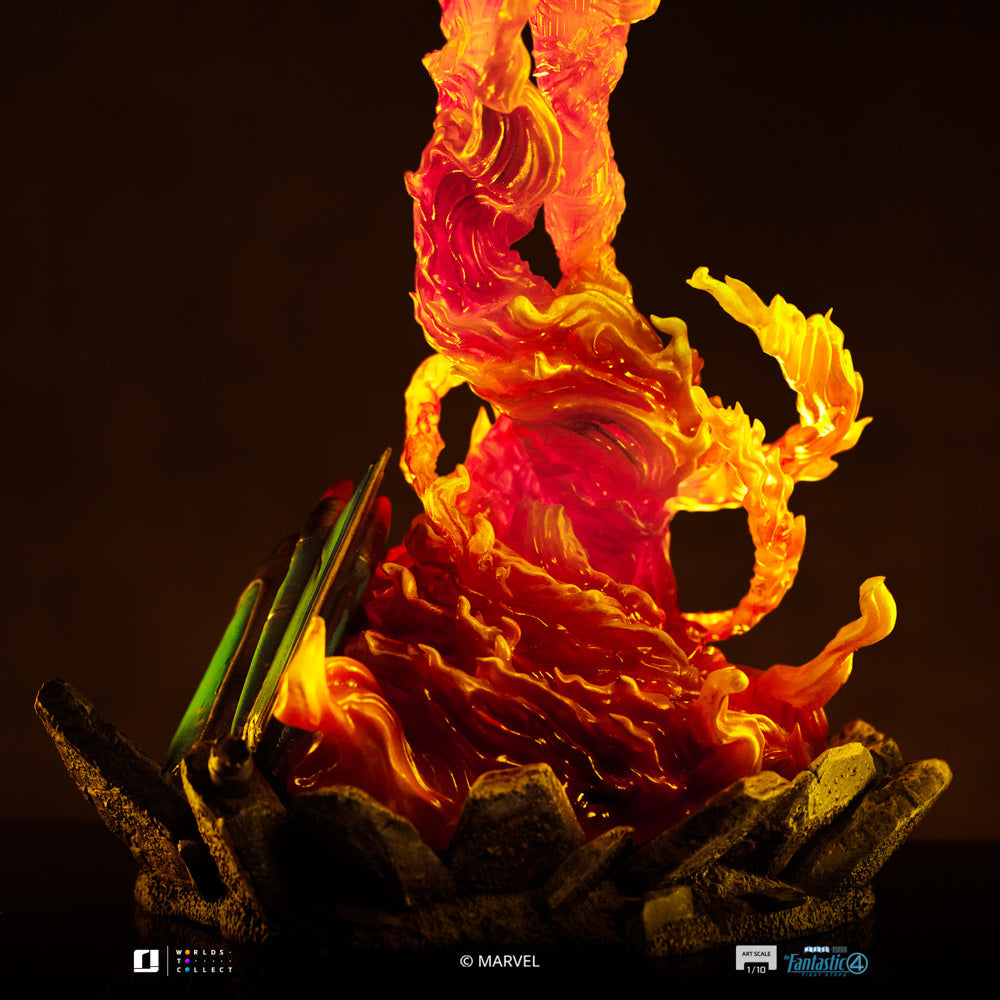 Digital Pre-Order - Statue Human Torch - The Fantastic Four: First Steps - Art Scale 1/10 - Iron Studios