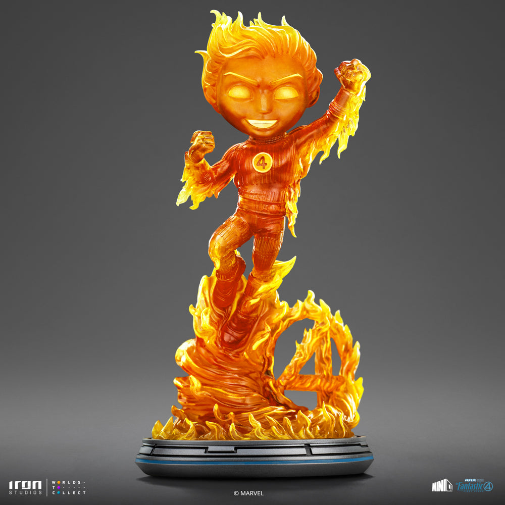 Statue Human Torch - The Fantastic Four: First Steps - Minico - Iron Studios