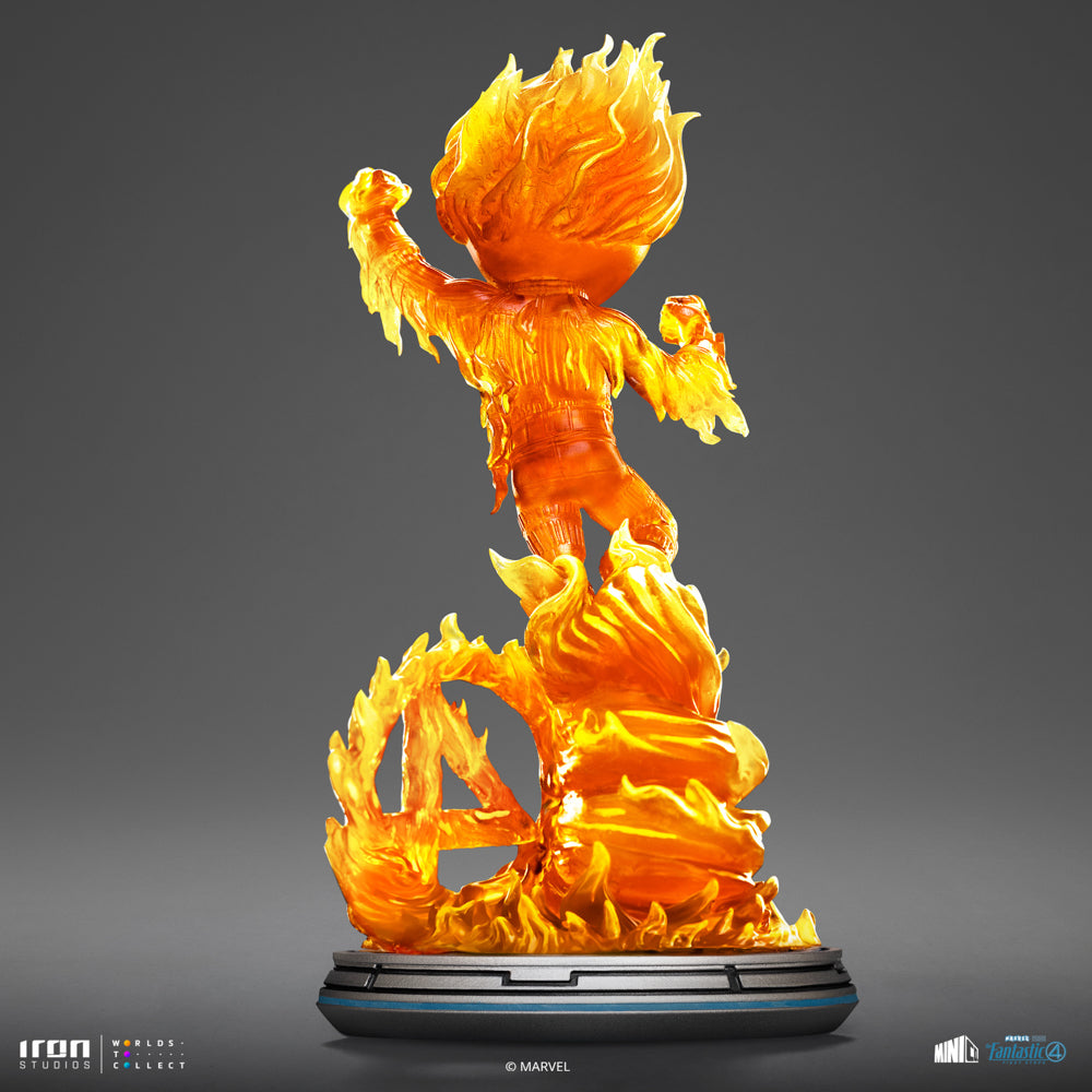 Statue Human Torch - The Fantastic Four: First Steps - Minico - Iron Studios