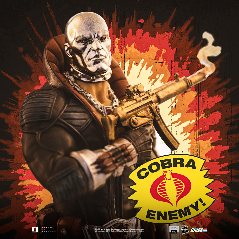Digital Pre-Order - Statue Destro - G.I Joe - Art Scale 1/10 - Iron Studios