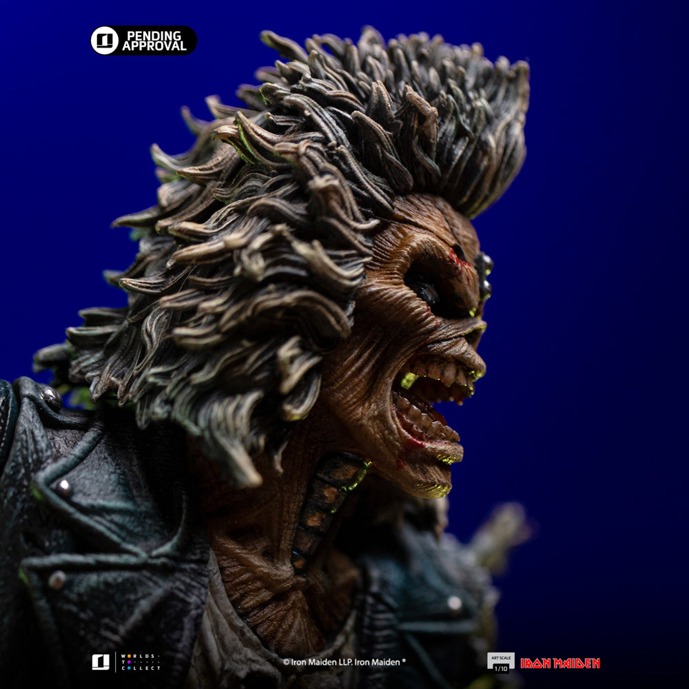 Digital Pre-Order - Statue Eddie (50th Year Anniversary) - Iron Maiden - Art Scale 1/10 - Iron Studios