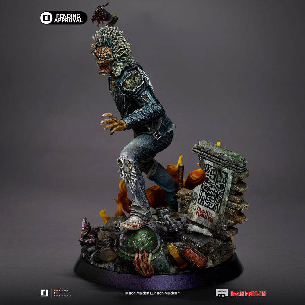 Digital Pre-Order - Statue Eddie (50th Year Anniversary) - Iron Maiden - Art Scale 1/10 - Iron Studios