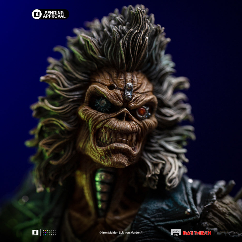 Digital Pre-Order - Statue Eddie (50th Year Anniversary) - Iron Maiden - Art Scale 1/10 - Iron Studios
