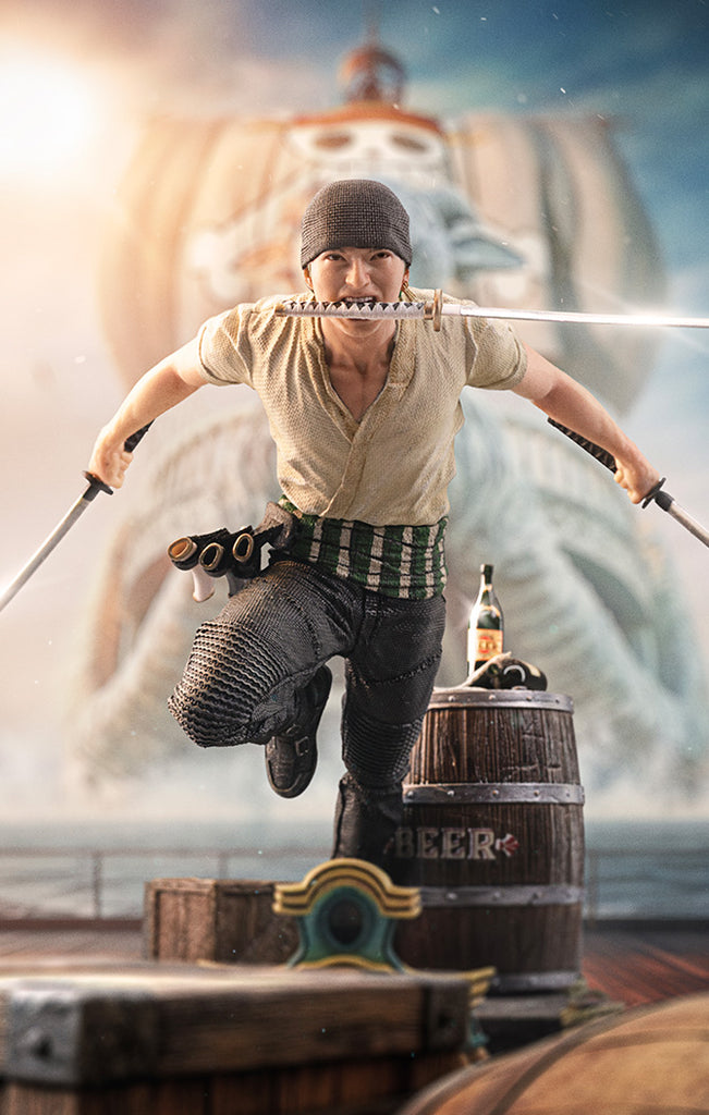 Digital Pre-Order - Statue Roronoa Zoro - One Piece - Art Scale 1/10 - Iron Studios