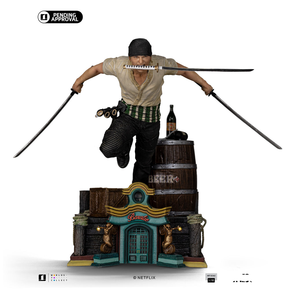 Digital Pre-Order - Statue Roronoa Zoro - One Piece - Art Scale 1/10 - Iron Studios