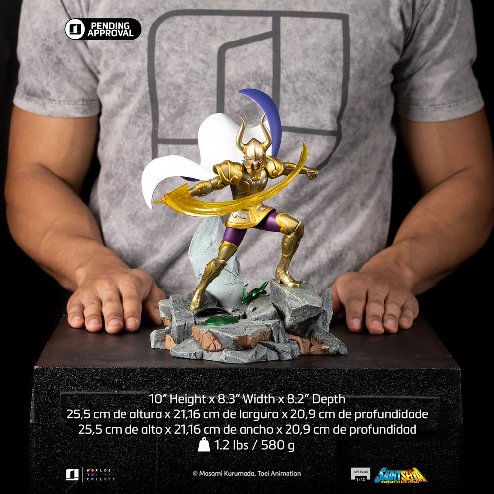 Digital Pre-Order - Statue Capricorn Shura - Saint Seiya - Art Scale 1/10 - Iron Studios