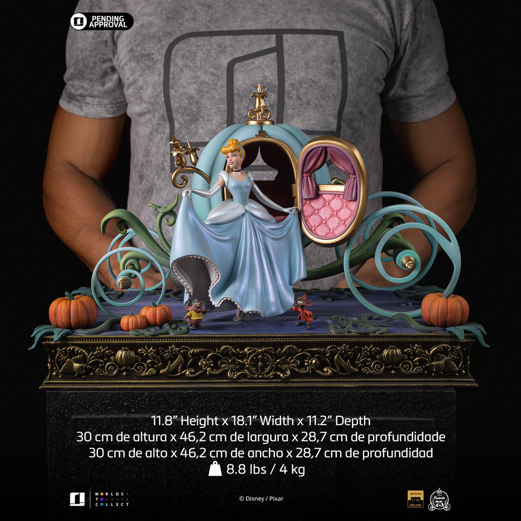 Digital Pre-Order - Statue Cinderella Deluxe (75th Year Anniversary Version) - Disney Classics - Art Scale 1/10 - Iron Studios