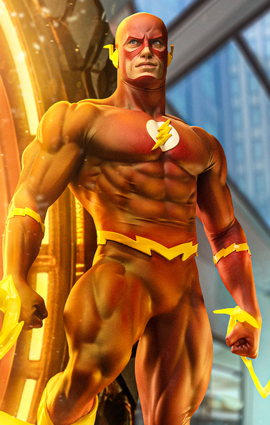 Pre-Order - Statue The Flash - DC Comics Series 9 - Legacy Replica 1/4 - Iron Studios