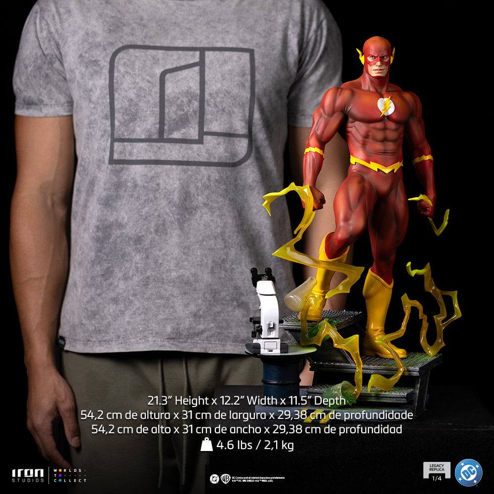 Pre-Order - Statue The Flash - DC Comics Series 9 - Legacy Replica 1/4 - Iron Studios