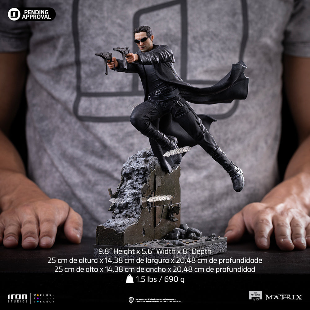 Pre-Order - Statue Neo - Matrix - BDS Art Scale 1/10 - Iron Studios