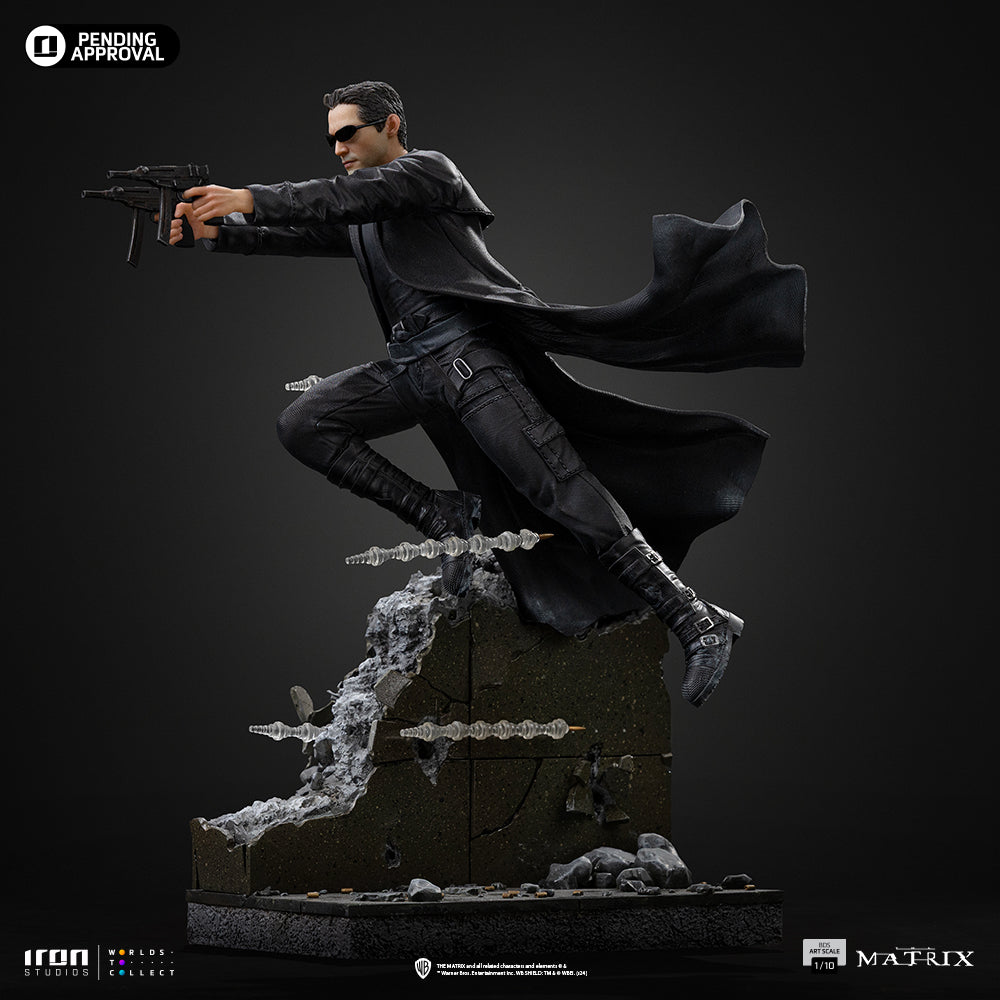 Pre-Order - Statue Neo - Matrix - BDS Art Scale 1/10 - Iron Studios
