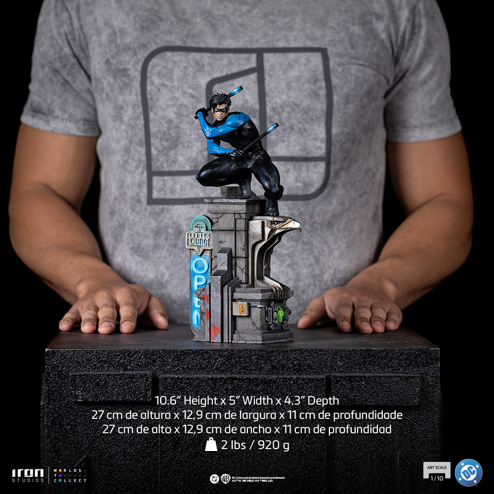 Pre-Order - Statue Nightwing - DC Comics Series 9 - Art Scale 1/10 - Iron Studios