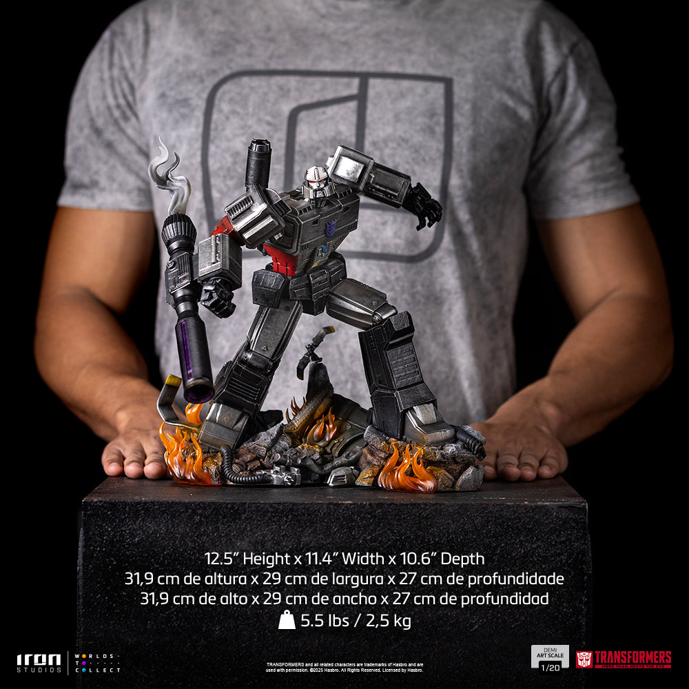 Pre-Order - Statue Megatron - Transformers - Demi Scale 1/20 - Iron Studios