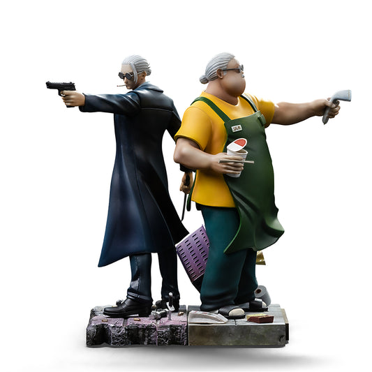 Pre-Order - Statue Taro Sakamoto Deluxe - Sakamoto Days - Art Scale 1/10 - Iron Studios