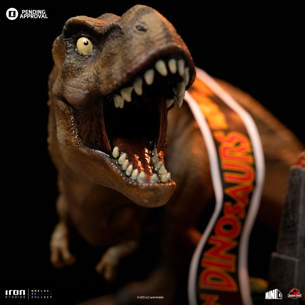 T-Rex Deluxe - Jurassic Park - Minico - Iron Studios – Iron Studios US