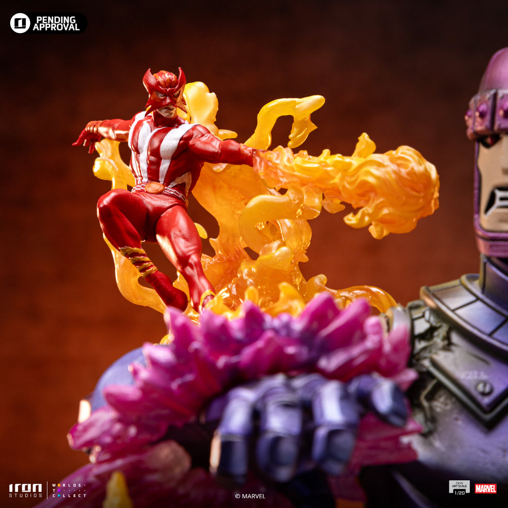 Statue X-Men Danger Room Diorama Version B - X-Men - Demi Art Scale 1/20 - Iron Studios