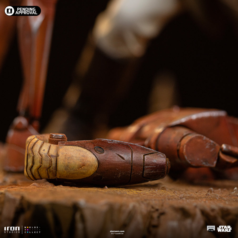 Statue Mace Windu Star Wars  Art Scale 1/10 Iron Studios
