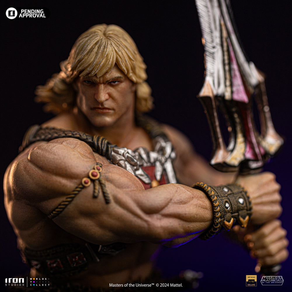 Digital Pre-Order - Statue He-Man Unleashed - Masters of the Universe - Art Scale 1/10 - Iron Studios