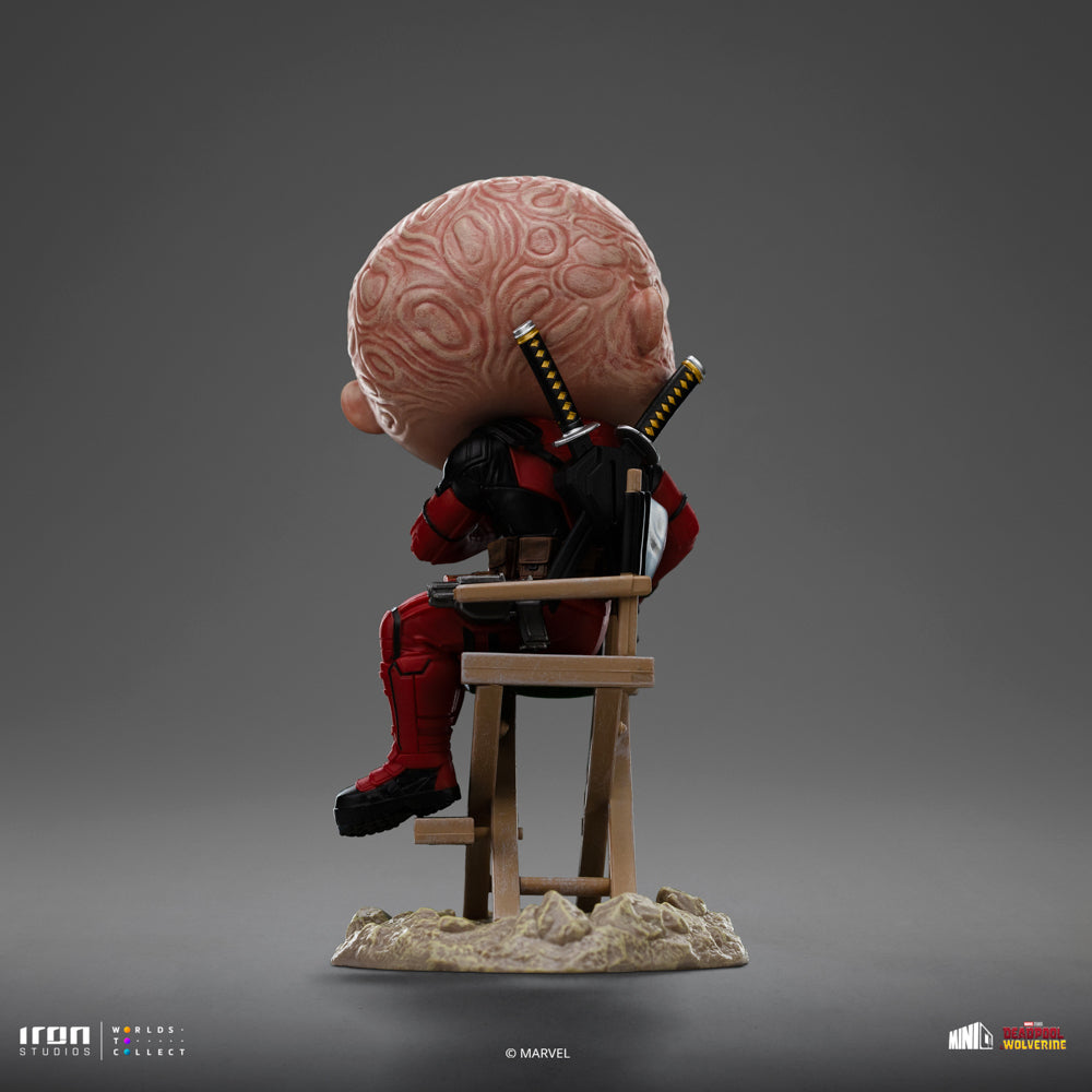Statue Deadpool, Wolverine and Headpool  Deadpool & Wolverine  Minico  Iron Studios