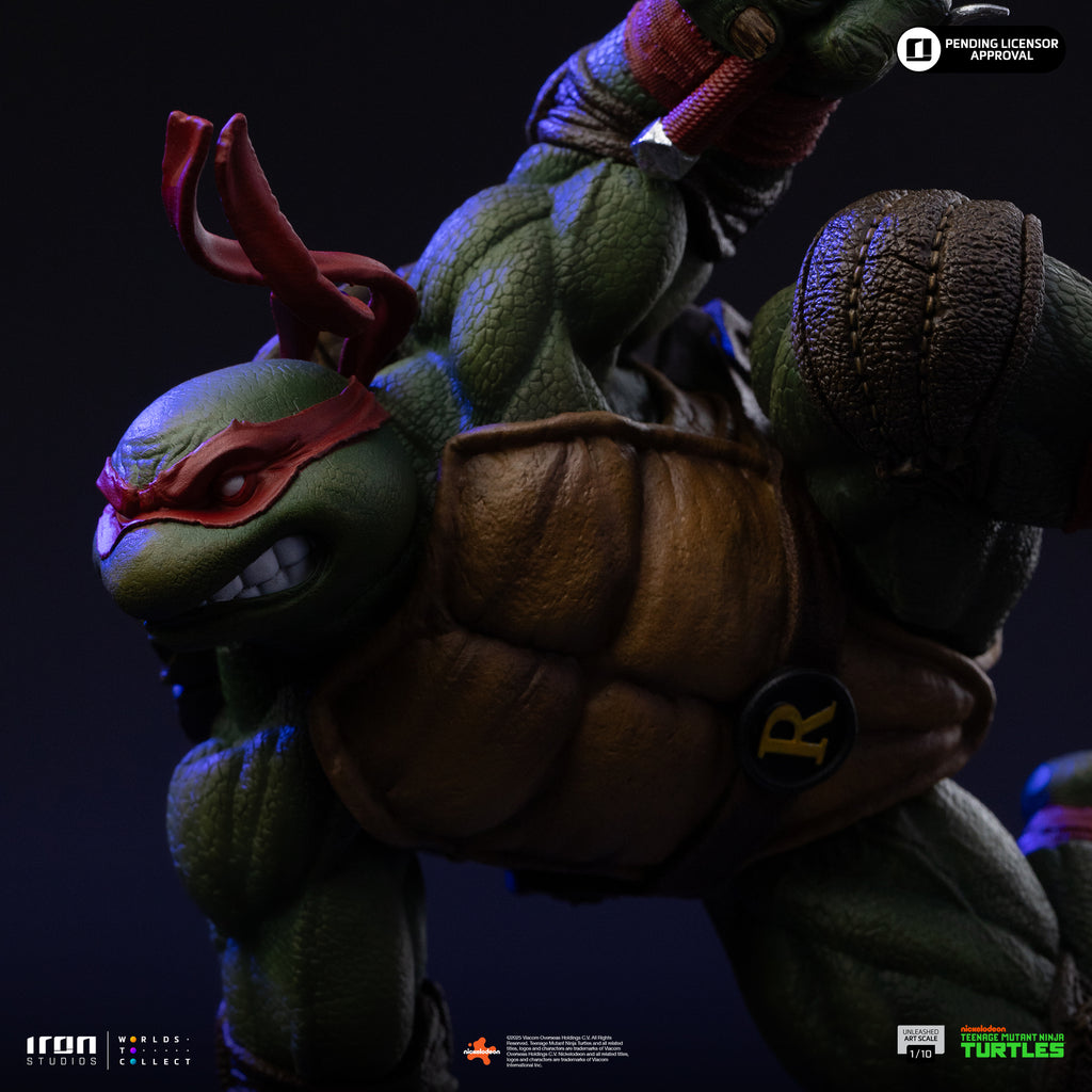 Pre-Order - Statue Raphael - TMNT - Unleashed Art Scale 1/10