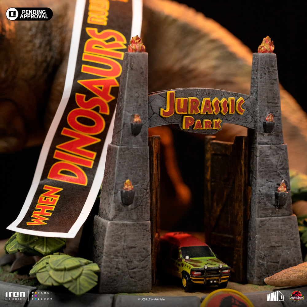 T-Rex Deluxe - Jurassic Park - Minico - Iron Studios