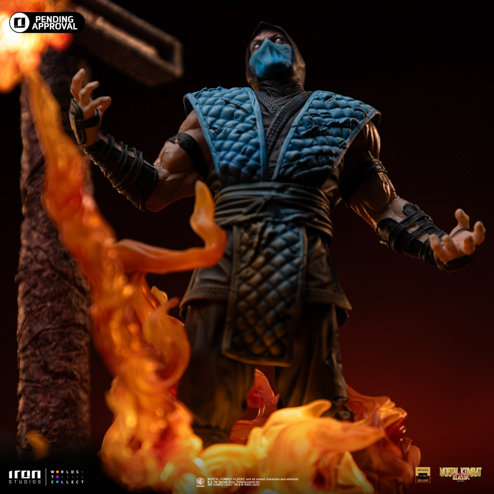 Statue Scorpion Fatality - Mortal Kombat - Deluxe Art Scale 1/10 - Iron Studios