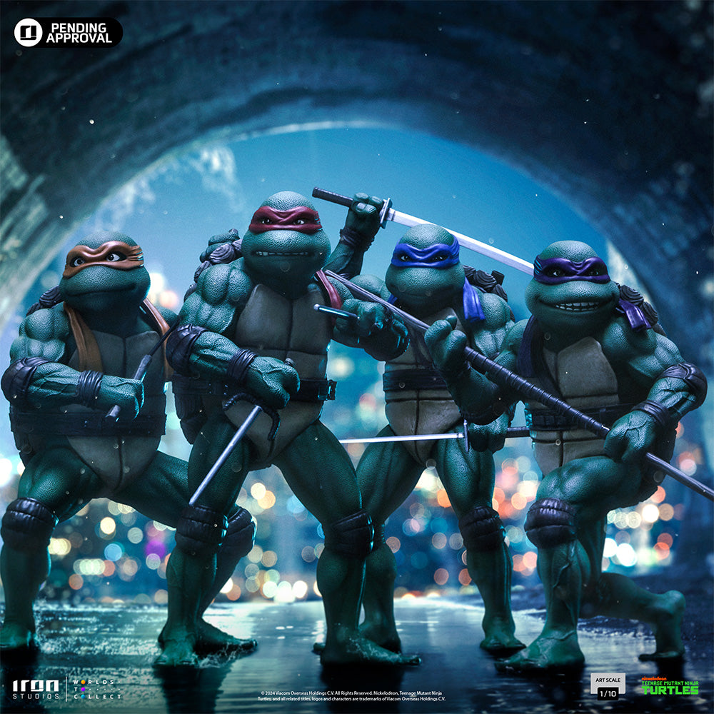 Statue Michelangelo - TMNT Movie - Art Scale 1/10 - Iron Studios