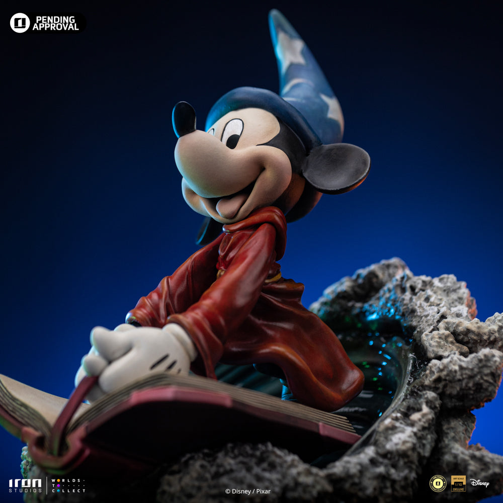 Digital Pre-Order - Statue Sorcerer Mickey - Disney Classics - Vintage Collection - Iron Studios