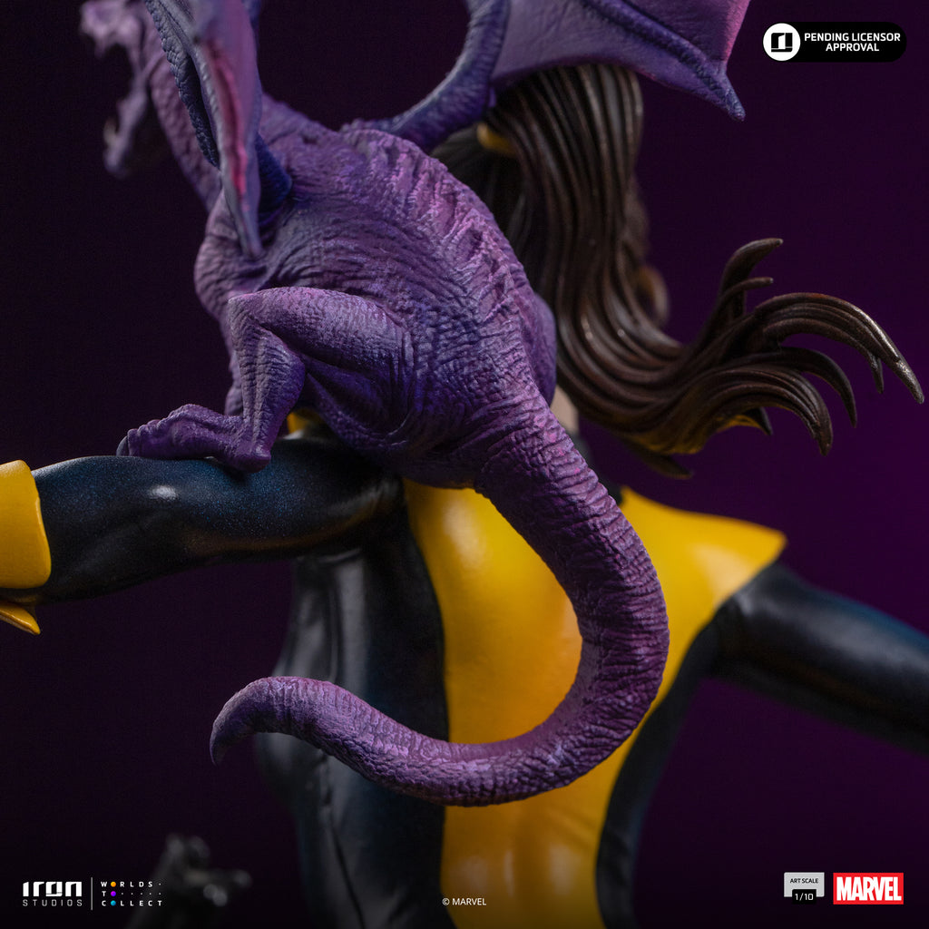 Pre-Order - Statue Kitty Pride & Lockheed - X-Men Comics - BDS Art Scale 1/10 - Iron Studios