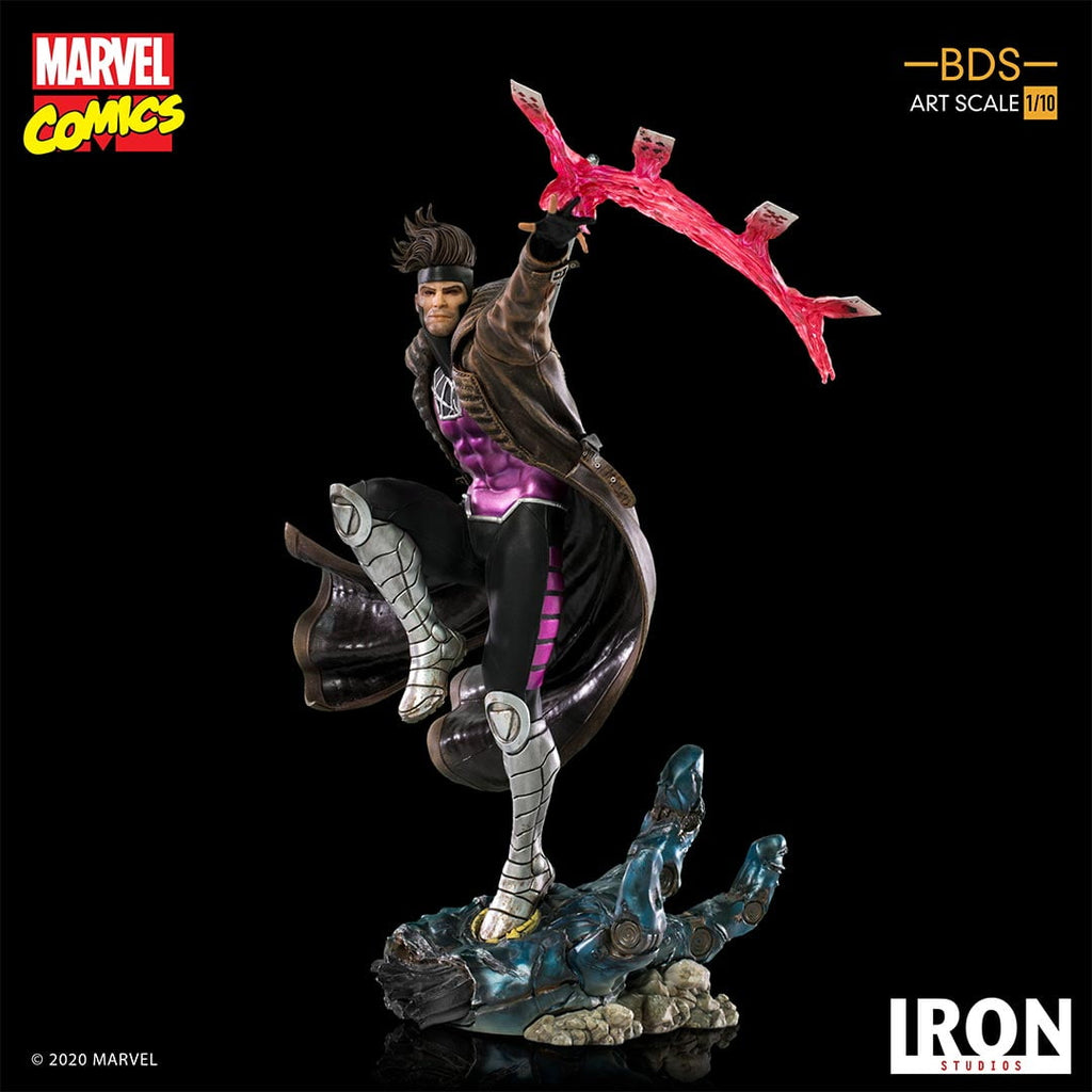 Statue Gambit - X-Men Marvel Comics - BDS Art Scale 1/10 - Iron Studios