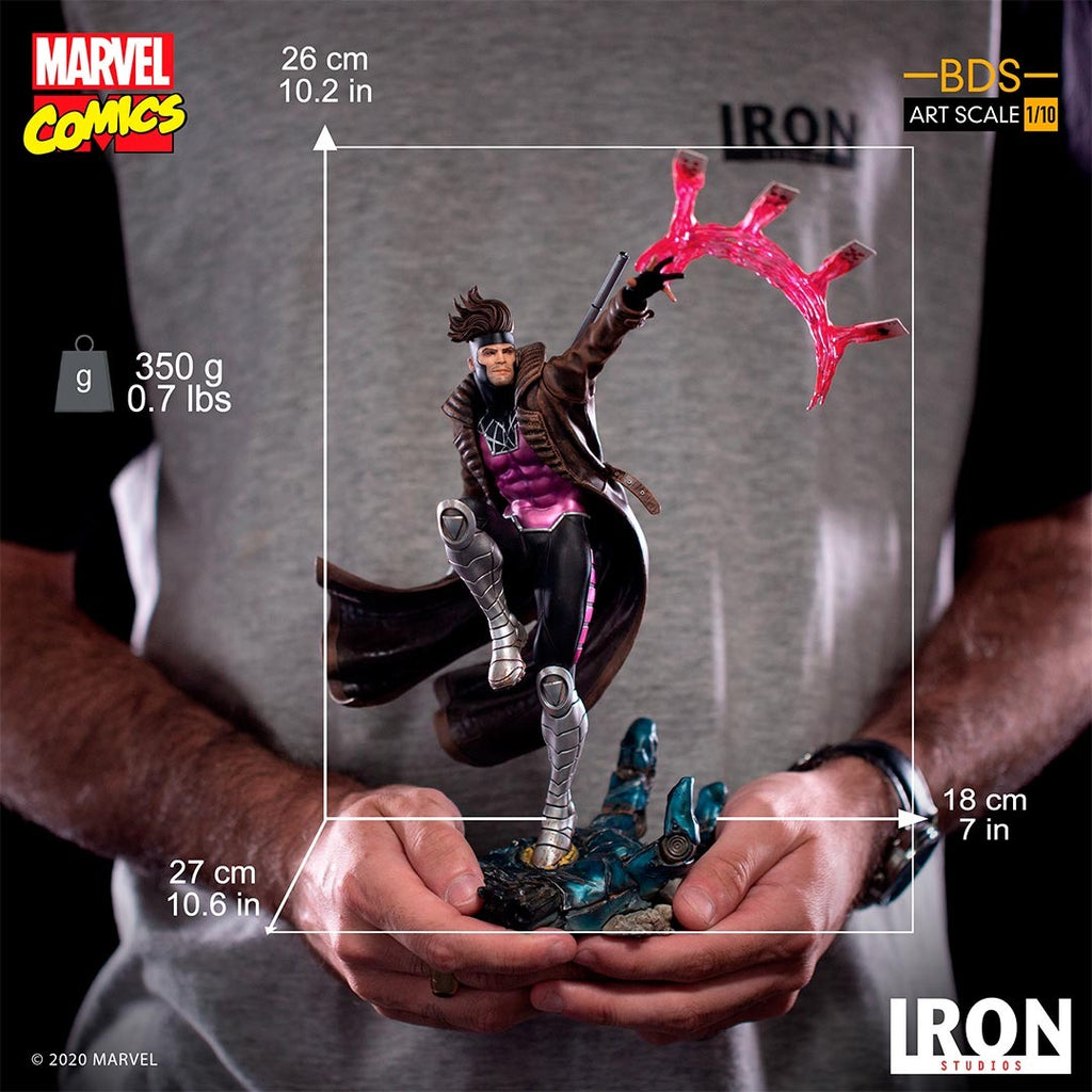 Statue Gambit - X-Men Marvel Comics - BDS Art Scale 1/10 - Iron Studios